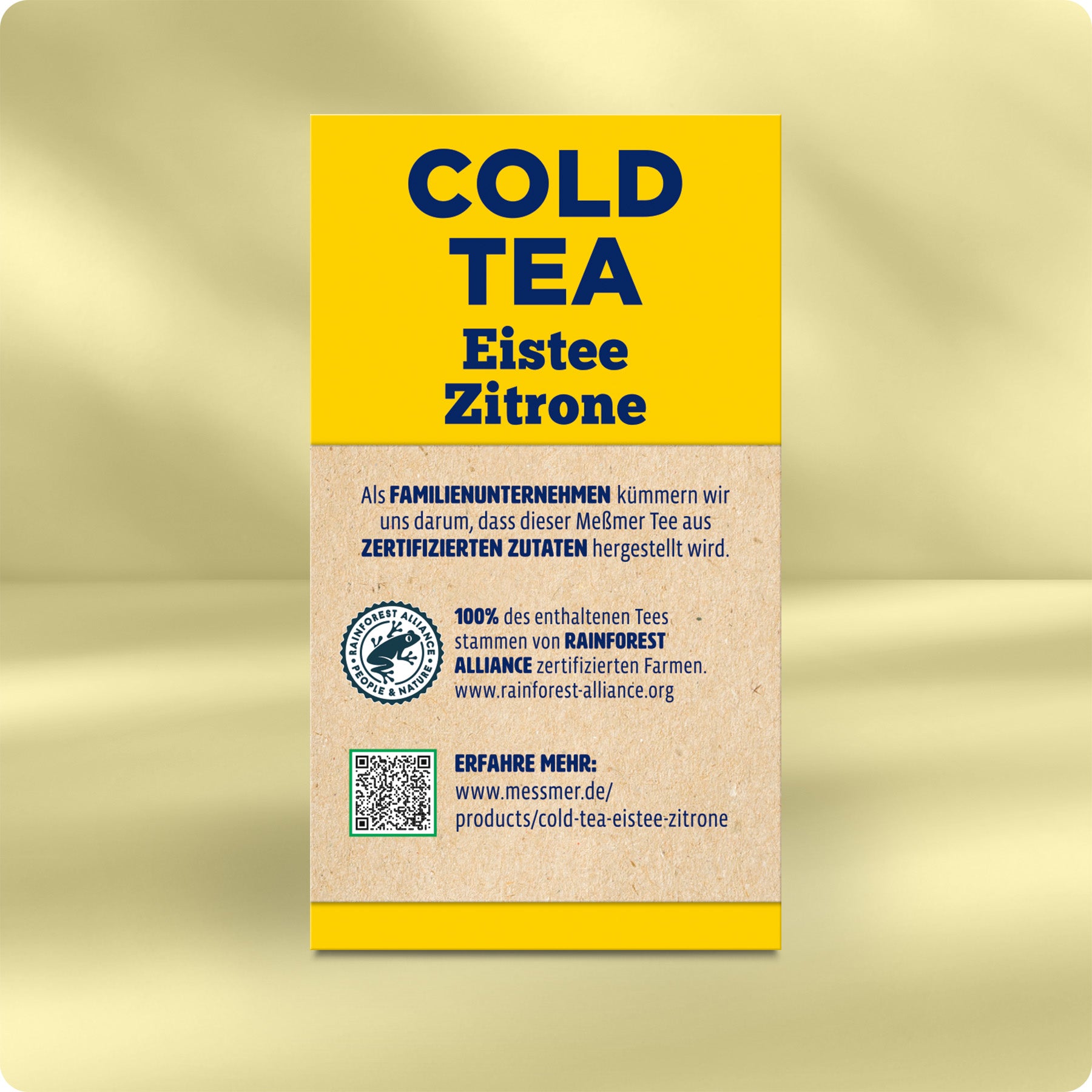 Cold Tea Iced Tea with Lemon