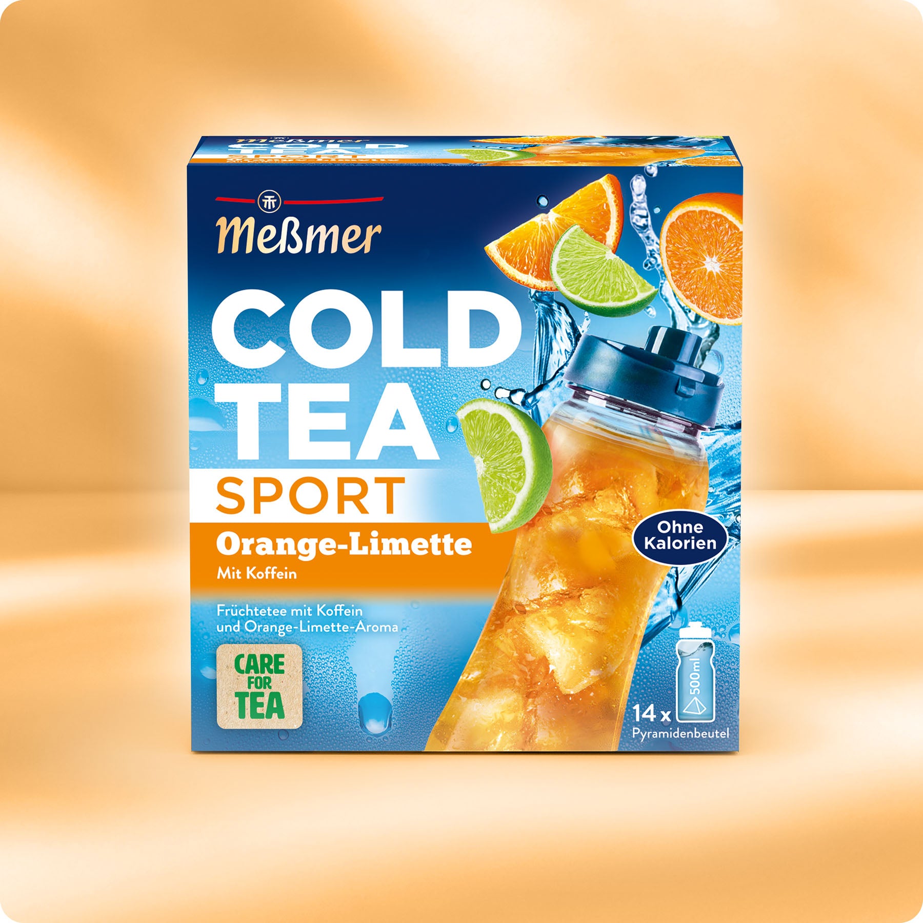 Cold Tea Orange and Lime with Caffeine